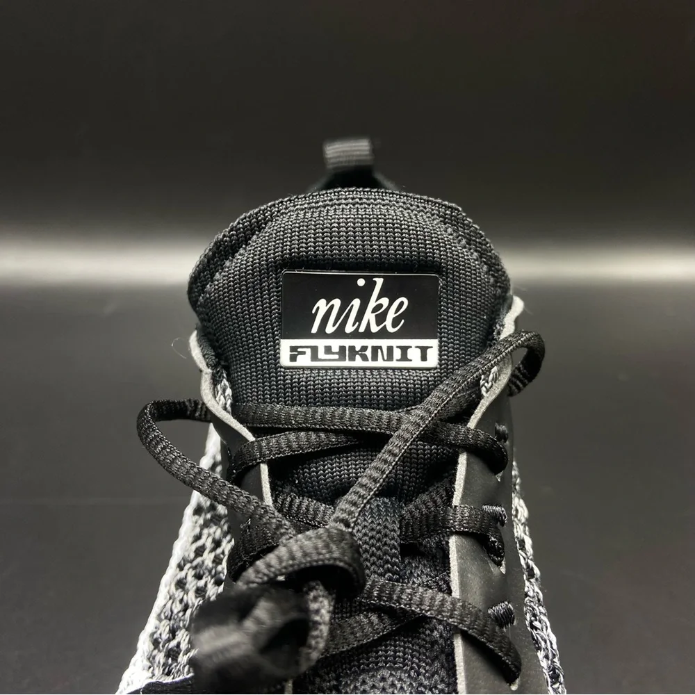 Nike‎ Air Max Flyknit Racer Black White Sneakers DM9073-001 Woman Size 7,7.5,8
